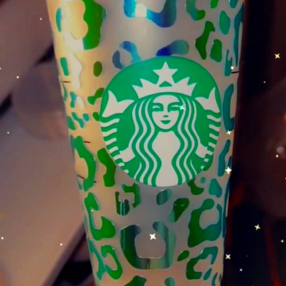 Custom Holographic Statbucks Cold Cup